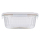 Altom Fresh Relief pojemnik z pok. kwadratowy 0,8l 16x16x7cm taupe - 1580556 - zdjęcie 2